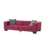 Bigsofa von Smart, in der Farbe Rot, andere Perspektive, Vorschaubild