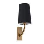 Wandlampe von Faro Barcelona, in der Farbe Schwarz, aus Metall, Vorschaubild