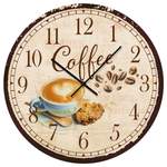 Wanduhr kaffee