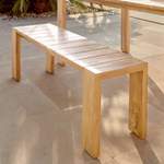 Teak Gartensitzbank der Marke 4Home