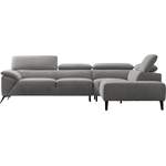 Ecksofa von Nicoletti Home, in der Farbe Grau, aus Stoff, andere Perspektive, Vorschaubild