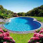 Schwimmbecken von Clear Pool, in der Farbe Weiss, aus Polyvinylchlorid, andere Perspektive, Vorschaubild