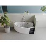 Whirlpool-Badewanne asymmetrisch der Marke Shower & Design