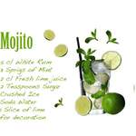 Dekosticker »Mojito«, der Marke KOMAR