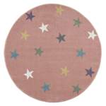 Teppich von Happy Rugs, in der Farbe Rosa, aus Textil, andere Perspektive, Vorschaubild