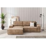 Ecksofa von home affaire, in der Farbe Beige, andere Perspektive, Vorschaubild