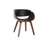Design-Stuhl Schwarz der Marke Miliboo