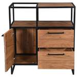 Sideboard von MID.YOU, in der Farbe Schwarz, aus Holz, andere Perspektive, Vorschaubild