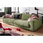 2/3-Sitzer Sofa von KAWOLA, in der Farbe Grün, aus Cord, andere Perspektive, Vorschaubild