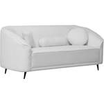 2/3-Sitzer Sofa von Leonique, in der Farbe Weiss, aus Bouclé, andere Perspektive, Vorschaubild