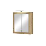 Bad-Spiegelschrank von smart, in der Farbe Braun, aus Holzwerkstoff, andere Perspektive, Vorschaubild