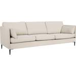 2/3-Sitzer Sofa von Leonique, in der Farbe Weiss, aus Polyester, andere Perspektive, Vorschaubild