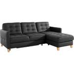 Ecksofa von exxpo - sofa fashion, in der Farbe Schwarz, aus Holzwerkstoff, andere Perspektive, Vorschaubild