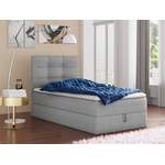 Boxspringbett von Sofnet, in der Farbe Grau, aus Webstoff, andere Perspektive, Vorschaubild