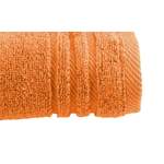 Badetuch von como, in der Farbe Orange, aus Baumwolle, andere Perspektive, Vorschaubild