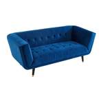 2/3-Sitzer Sofa von Kauf-unique, in der Farbe Blau, aus Polyester, andere Perspektive, Vorschaubild