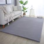 Hochflorteppich von Ayyildiz Teppiche, in der Farbe Grau, aus Polyester, andere Perspektive, Vorschaubild