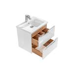 Waschbeckenunterschrank von Stylefy, in der Farbe Weiss, aus Holzwerkstoff, andere Perspektive, Vorschaubild