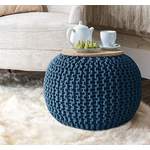 Pouf von Fernish Décor, aus Baumwolle, andere Perspektive, Vorschaubild