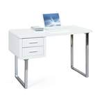 Schreibtisch von Inter Link, in der Farbe Weiss, aus Material-mix, andere Perspektive, Vorschaubild