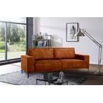 2/3-Sitzer Sofa von PLACES OF STYLE, in der Farbe Braun, andere Perspektive, Vorschaubild