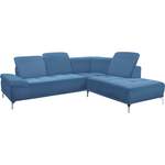 Ecksofa von PLACES OF STYLE, in der Farbe Grau, aus Flachgewebe, andere Perspektive, Vorschaubild