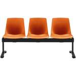 Sitzbank von Bisley, in der Farbe Orange, aus Kunststoff, Vorschaubild