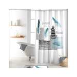 Duschvorhang von Sanixa, in der Farbe Weiss, aus Polyester, andere Perspektive, Vorschaubild