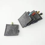 Kissen von matilda k. manufaktur, in der Farbe Grau, andere Perspektive, Vorschaubild