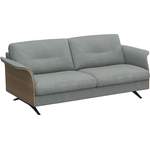 2/3-Sitzer Sofa von FLEXLUX, in der Farbe Blau, aus Bouclé, andere Perspektive, Vorschaubild