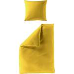 Bettwäsche-Garnitur von Bierbaum, in der Farbe Gelb, aus Material-mix, andere Perspektive, Vorschaubild