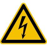 Warnschild Elektrische der Marke SAFETYMARKING