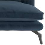 Sofagarnitur von Livetastic, in der Farbe Blau, aus Textil, andere Perspektive, Vorschaubild