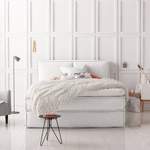 Boxspringbett von Studio Copenhagen, in der Farbe Weiss, aus Webstoff, andere Perspektive, Vorschaubild