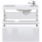 Waschbeckenunterschrank von HELD MÖBEL, in der Farbe Weiss, aus Spanplatte, andere Perspektive, Vorschaubild