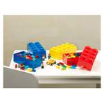 Vorratsdose von Lego, in der Farbe Blau, aus Nachbildung, andere Perspektive, Vorschaubild