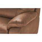 2/3-Sitzer Sofa, in der Farbe Braun, andere Perspektive, Vorschaubild