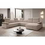 Schlafsofa von Luxusbetten24, in der Farbe Beige, aus Polyester, andere Perspektive, Vorschaubild