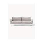 Samt-Sofa Moby der Marke Westwing Collection