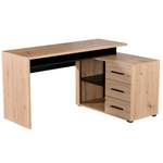 Schreibtisch von Kauf-unique, aus Holzfaserplatte, andere Perspektive, Vorschaubild