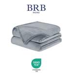 Tagesdecke von BRB HOME, in der Farbe Grau, aus Polyester, andere Perspektive, Vorschaubild