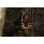 Vogelhaus von Dobar, in der Farbe Braun, aus Holz, andere Perspektive, Vorschaubild
