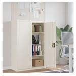 Aktenschrank von furnicato, in der Farbe Weiss, aus Stahl, andere Perspektive, Vorschaubild