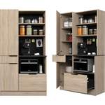 Buffetschrank von Parisot, in der Farbe Braun, aus Holzwerkstoff, andere Perspektive, Vorschaubild