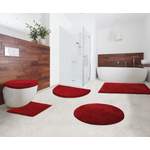 Badmöbel-Set von home affaire, in der Farbe Rot, aus Baumwolle, andere Perspektive, Vorschaubild