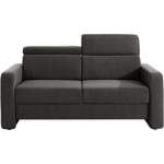2/3-Sitzer Sofa von sit&more, in der Farbe Braun, aus Chenille, andere Perspektive, Vorschaubild