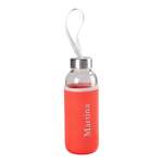 Glas-Trinkflasche personalisiert der Marke MODERNE HAUSFRAU