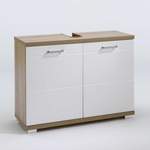 Waschbeckenunterschrank von Möbel Exclusive, in der Farbe Weiss, aus Holzwerkstoff, andere Perspektive, Vorschaubild