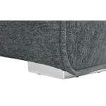 Sitzhocker von uno, in der Farbe Grau, aus Webstoff, andere Perspektive, Vorschaubild