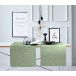 Tischläufer von APELT, in der Farbe Grün, aus Polyester, andere Perspektive, Vorschaubild
